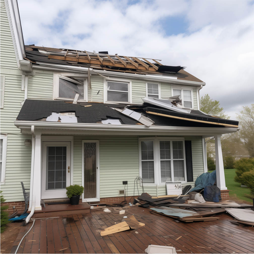 Professional roof shingle repair in Kempsville, Virginia Beach
