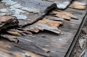 although extreme, this is a roof material breakdown