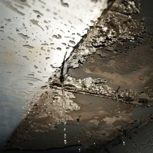 water damage in home