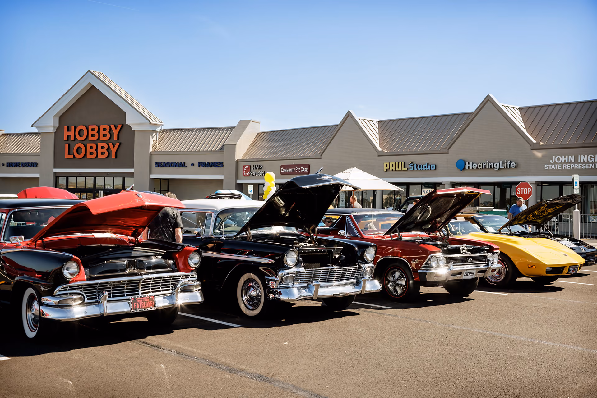 Marketplace at Mountain View community events car show
