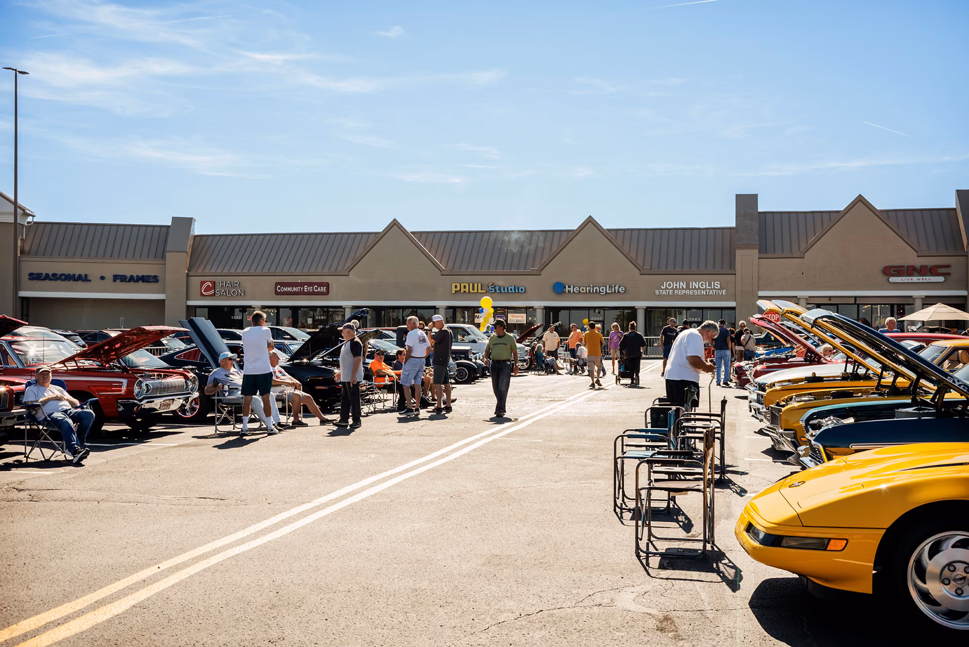 Marketplace at Mountain View community events car show
