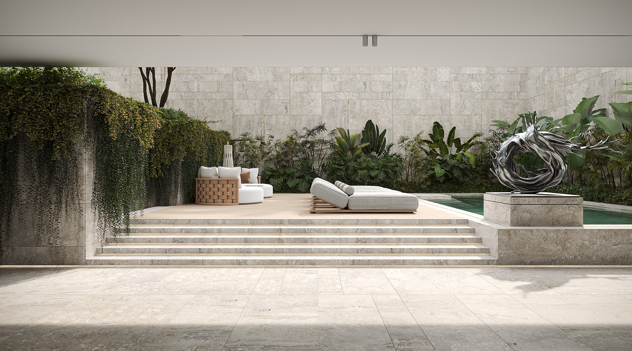 Oasis Spa project visualization in Riyadh, Saudi Arabia