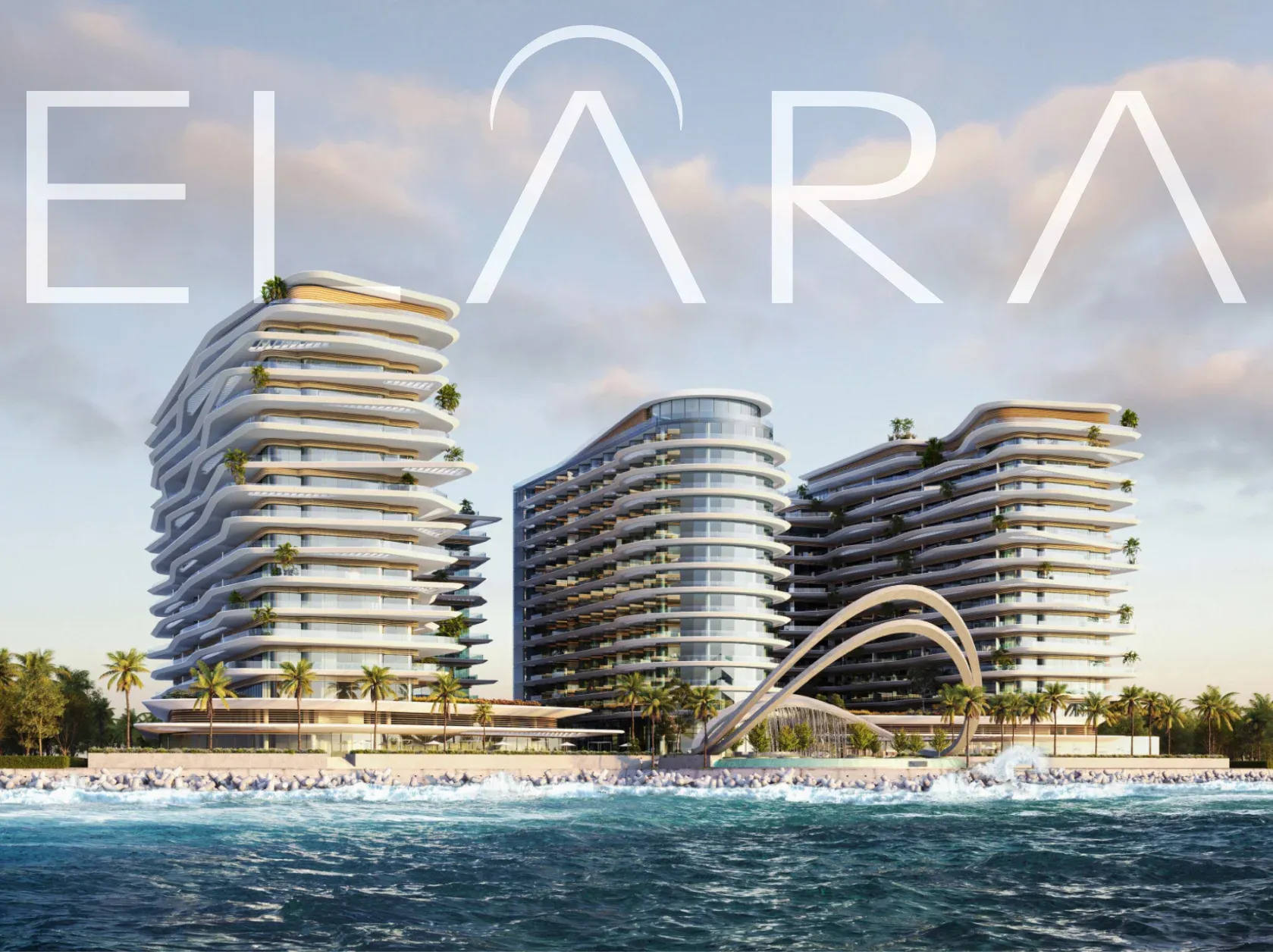 Elara waterfront residential project on Marjan Island, UAE