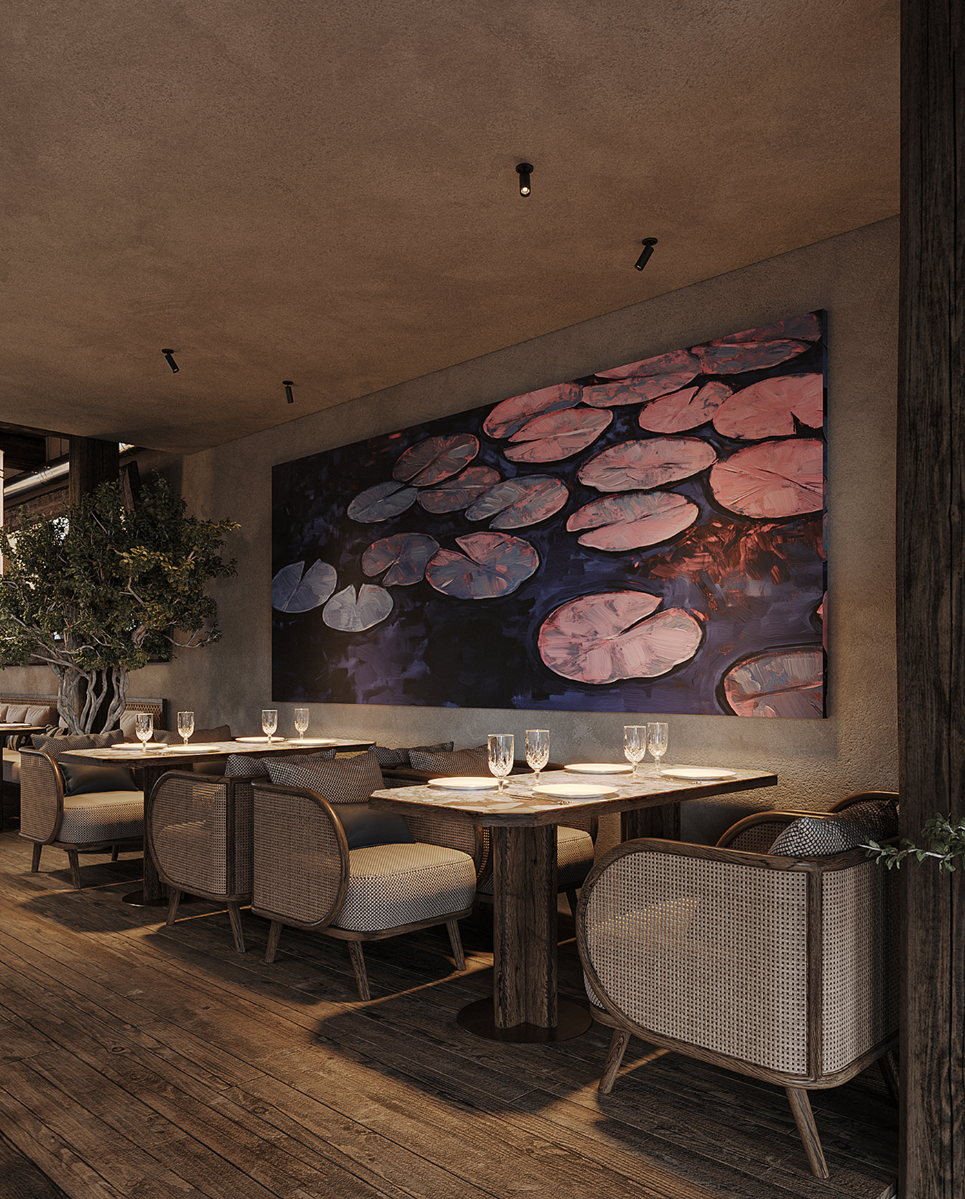 Zitya hospitality interior visualization