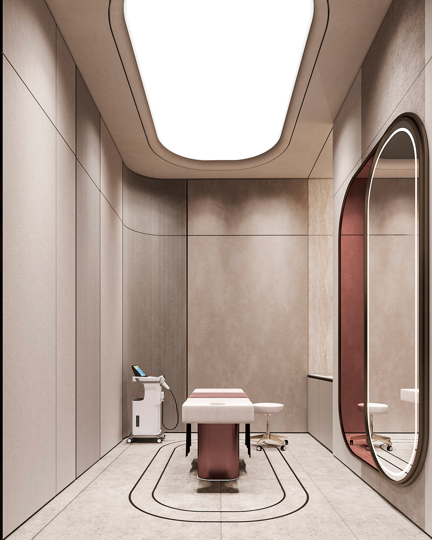 Feulard wellness spa visualization