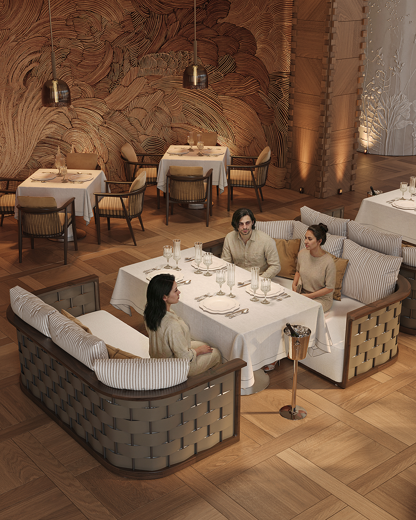 Alto Rooftop rooftop hospitality visualization