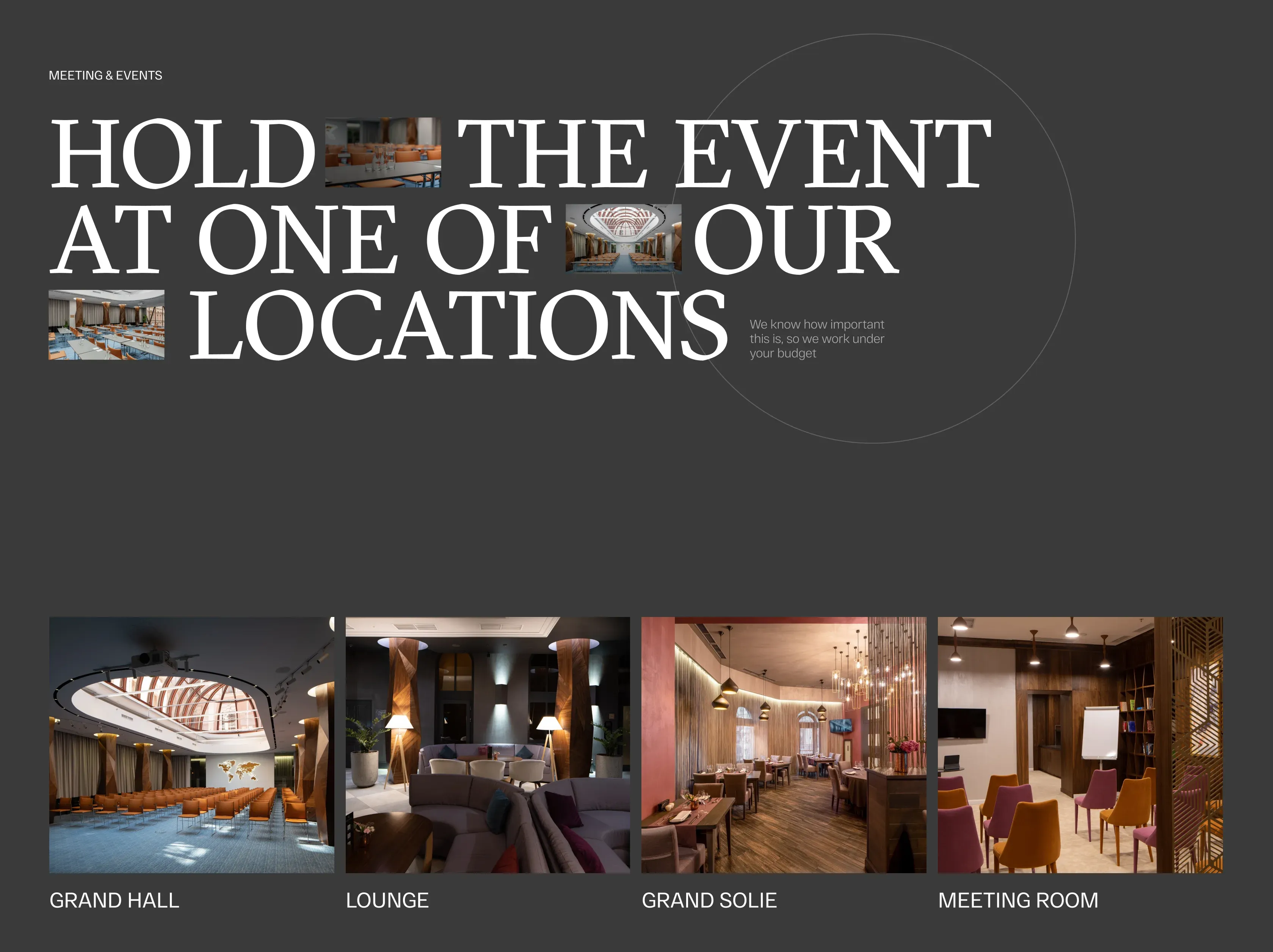 The Grand Hotel project visualization