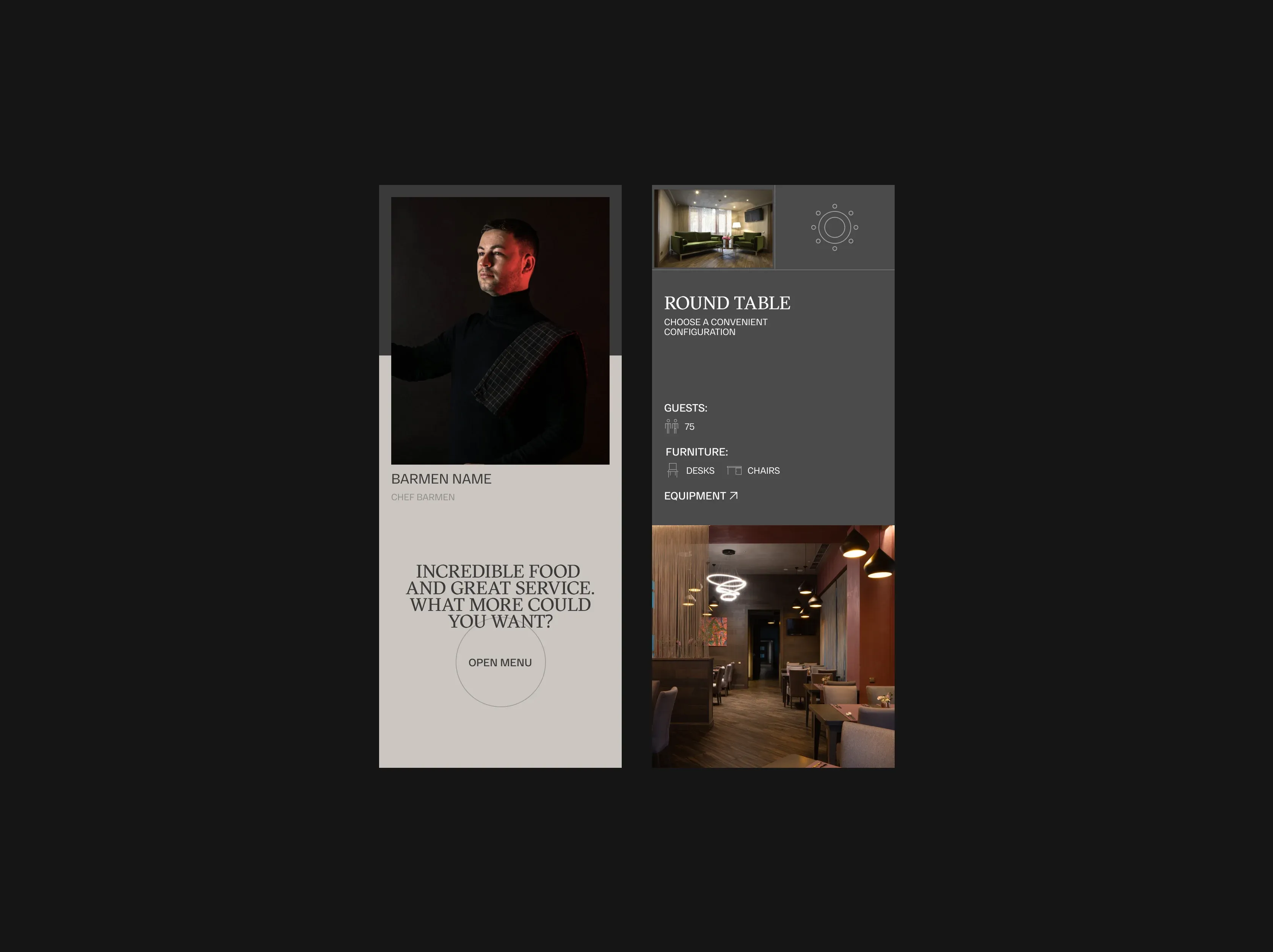 The Grand Hotel project visualization