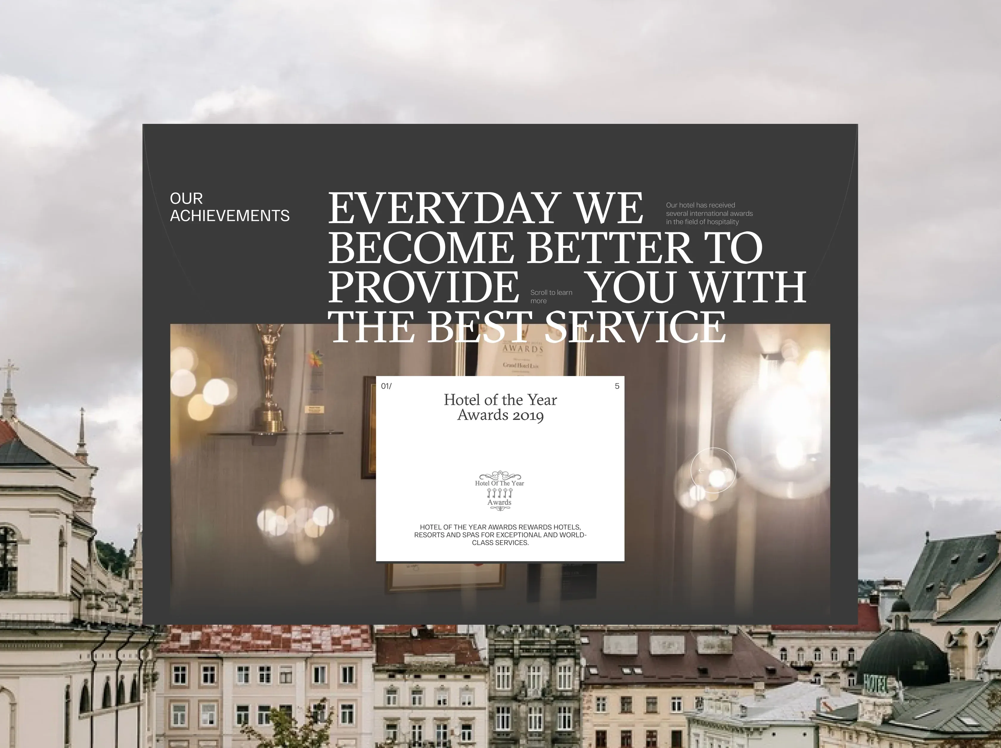 The Grand Hotel project visualization