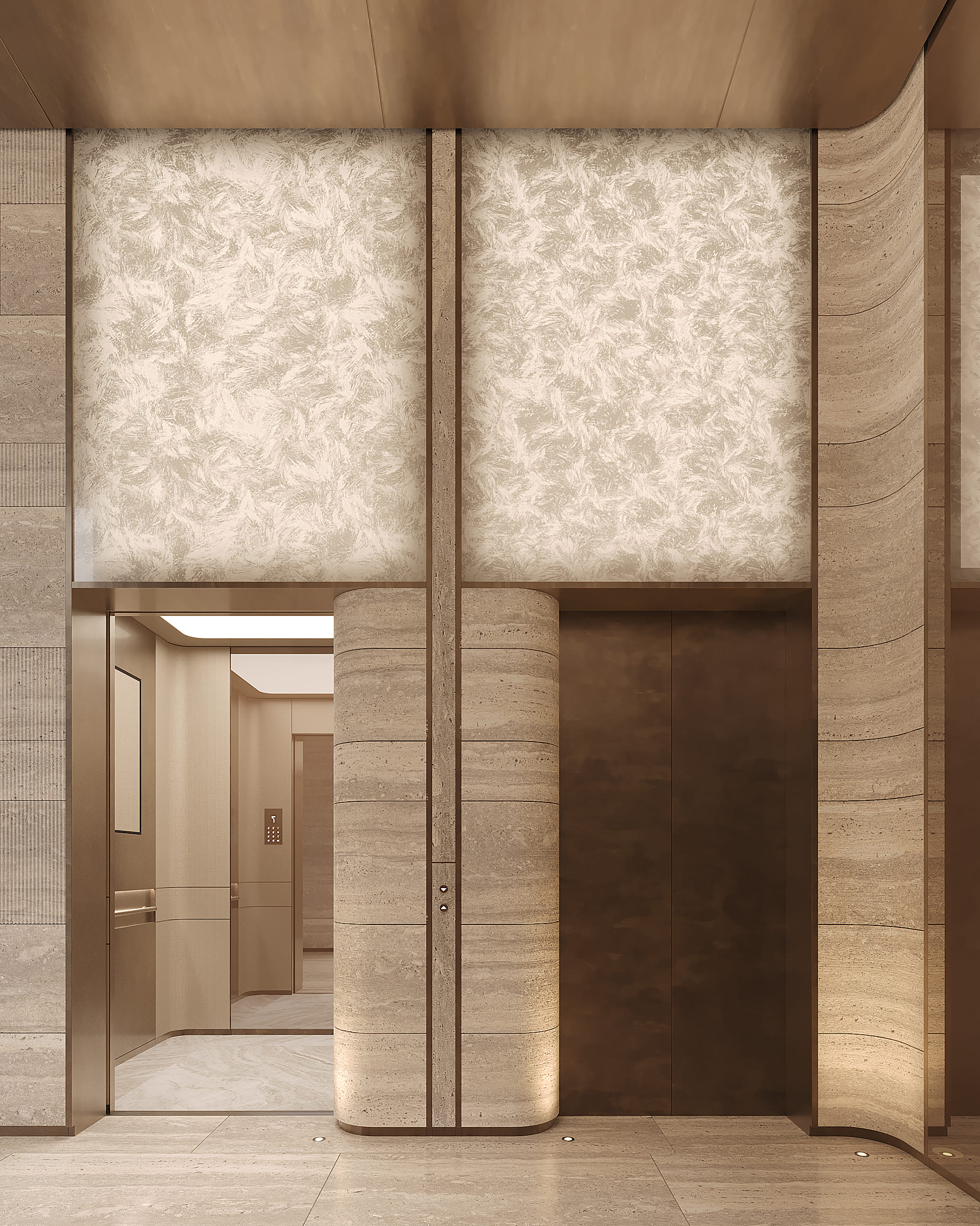 The One by DIM lobby interior visualization