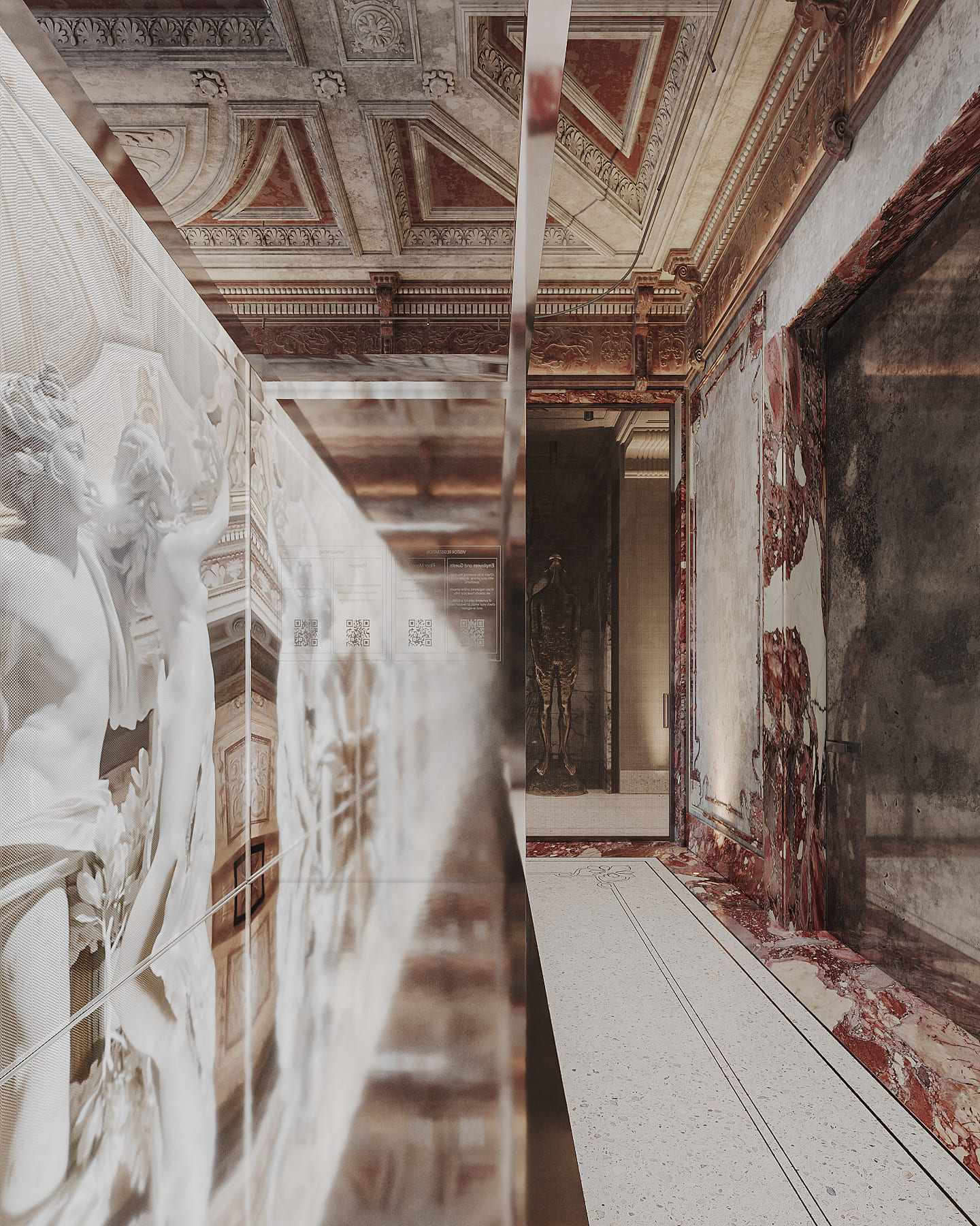 Serpent House entrance visualization