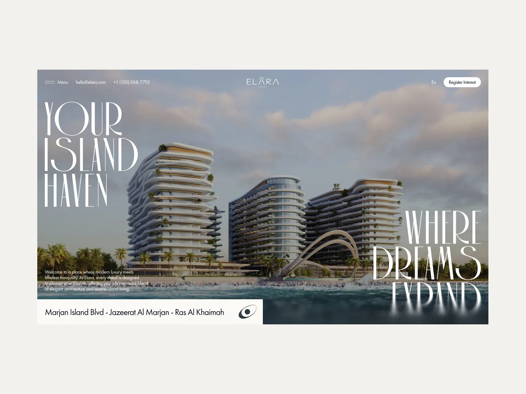 Elara project visualization