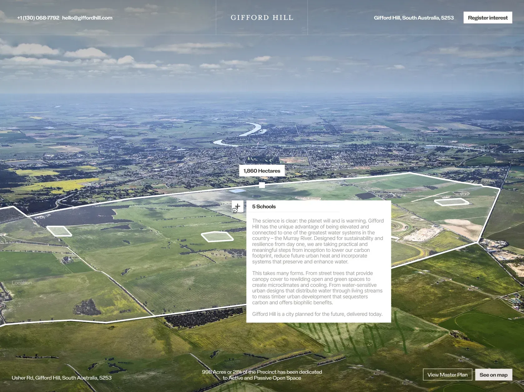 Gifford Hill digital experience