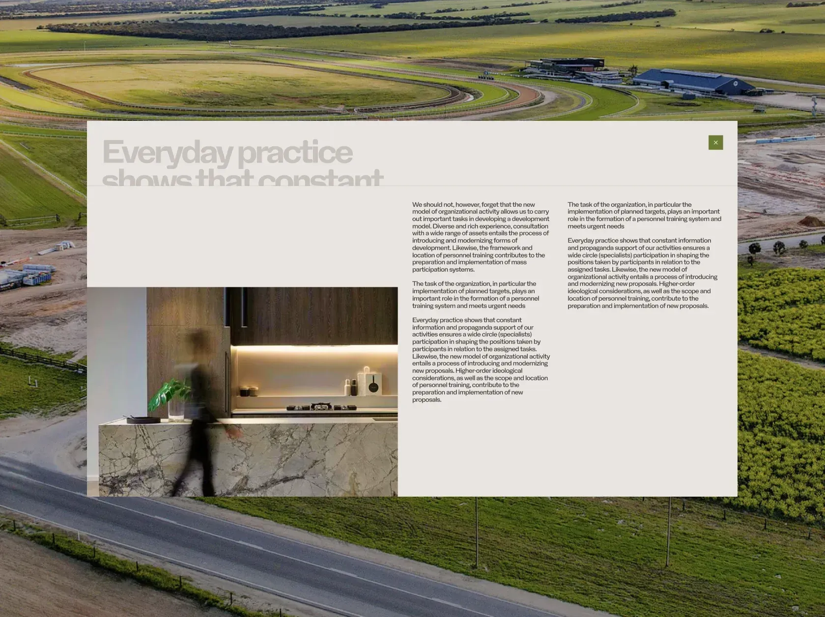 Gifford Hill project visualization