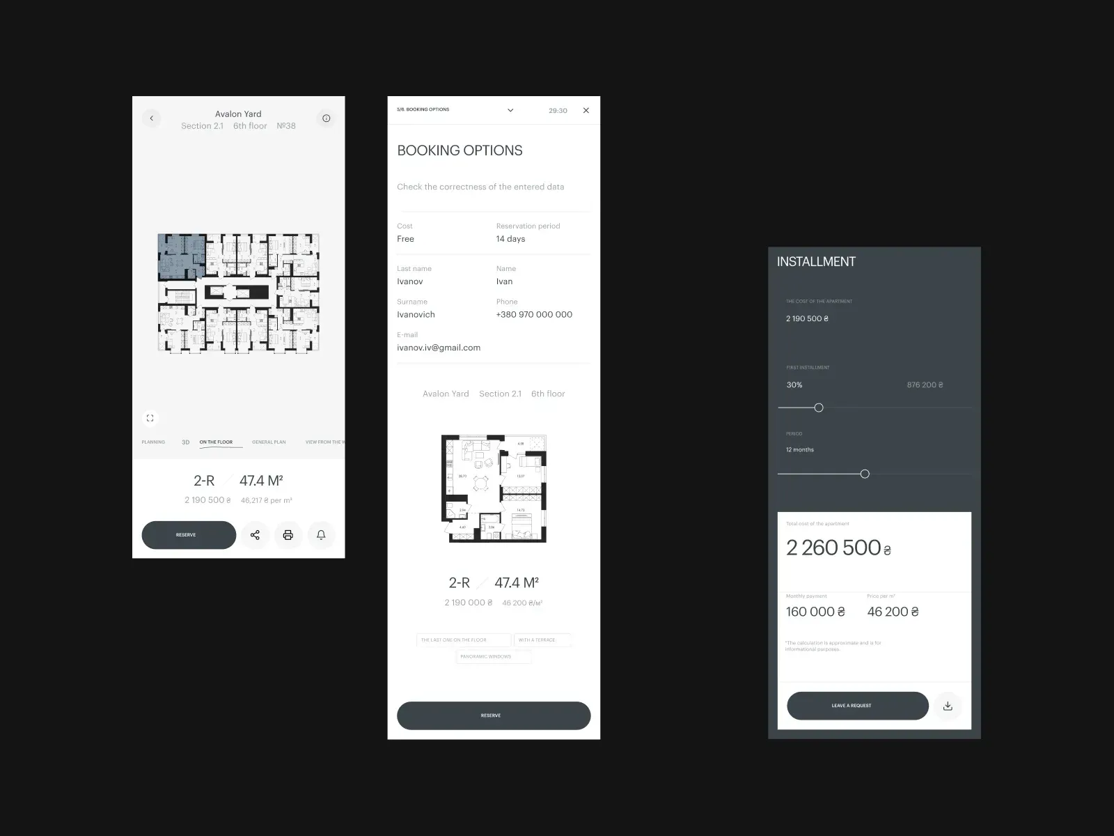 Avalon project visualization