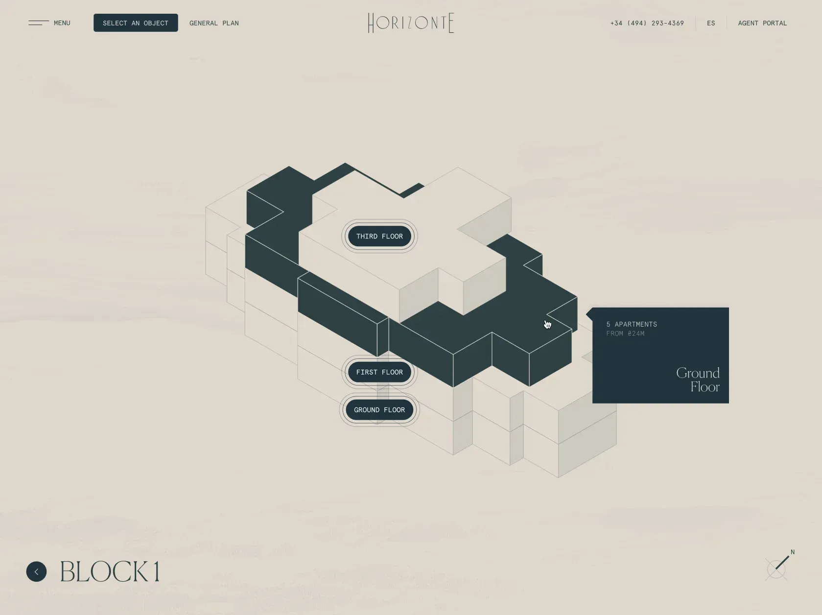 Horizonte Village project visualization