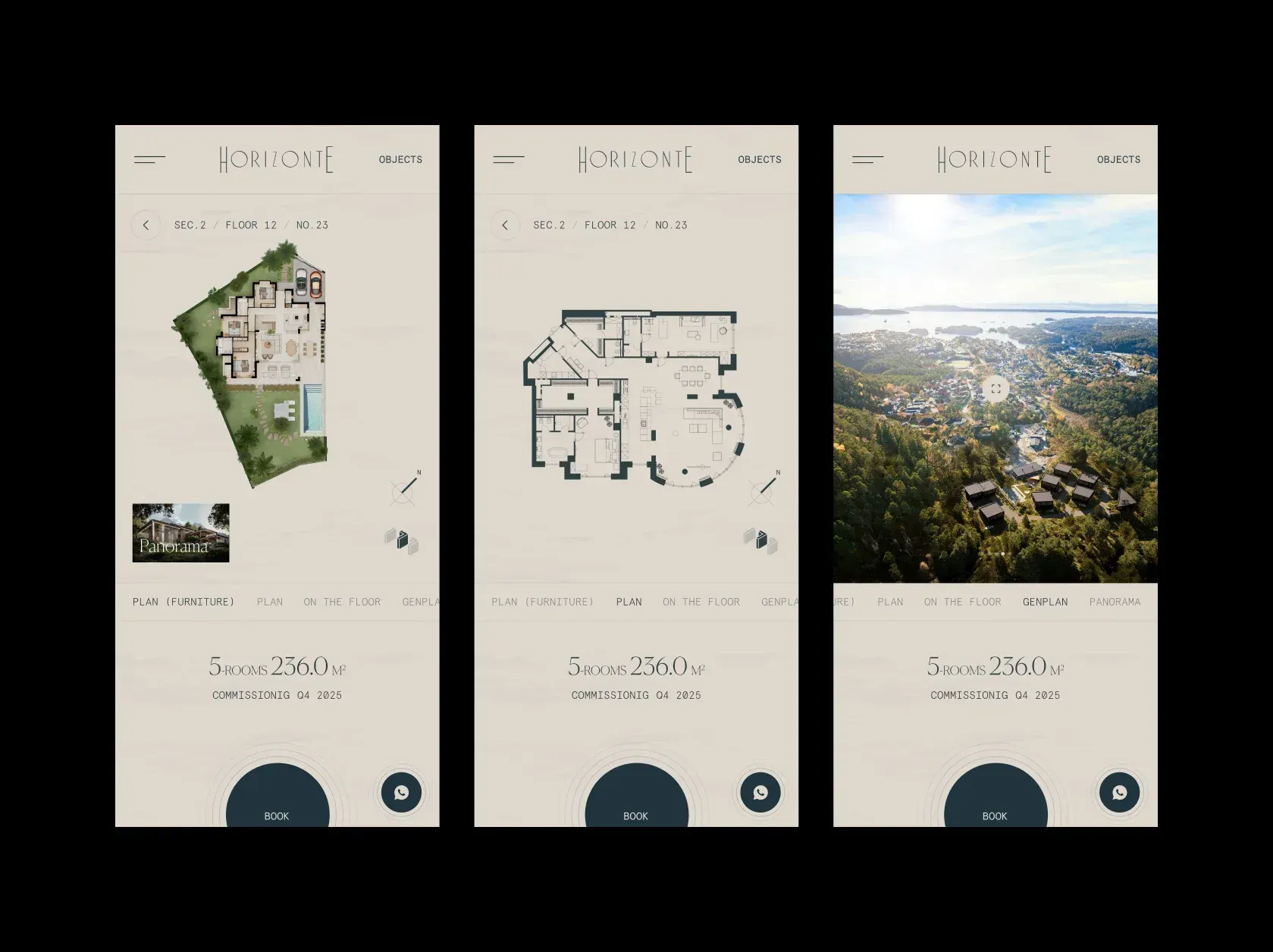 Horizonte Village project visualization