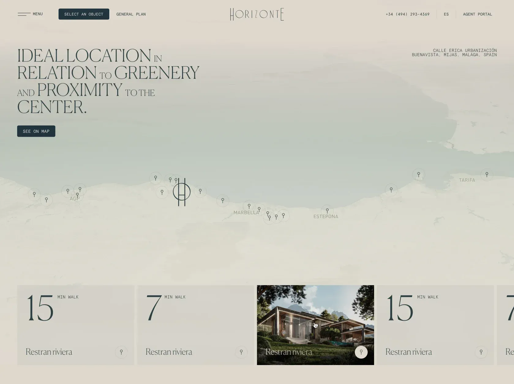 Horizonte Village project visualization
