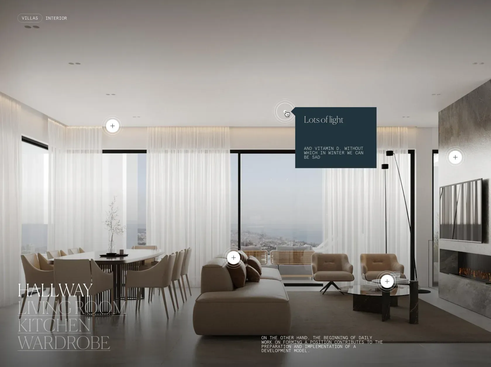 Horizonte Village project visualization