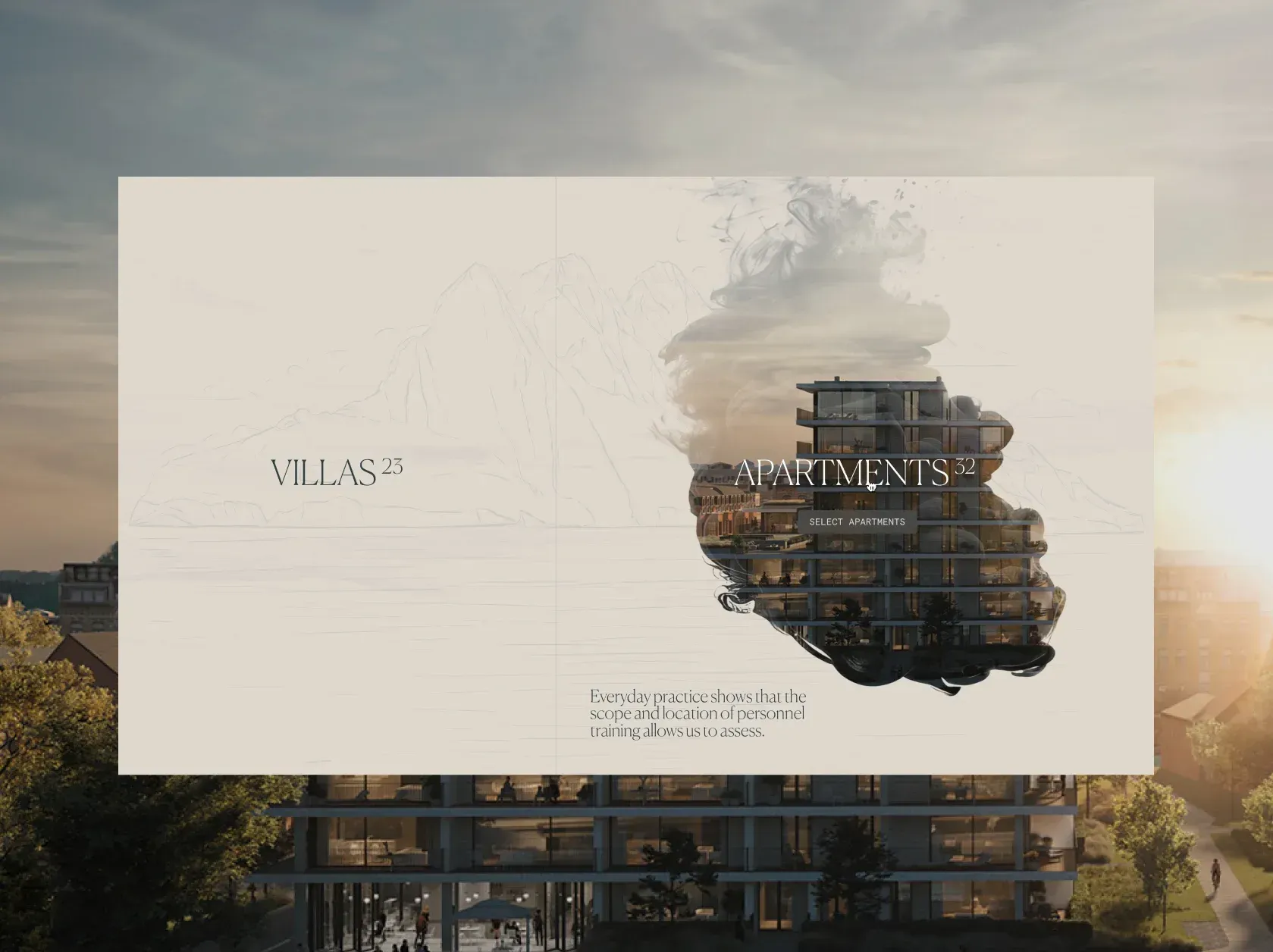 Horizonte Village project visualization