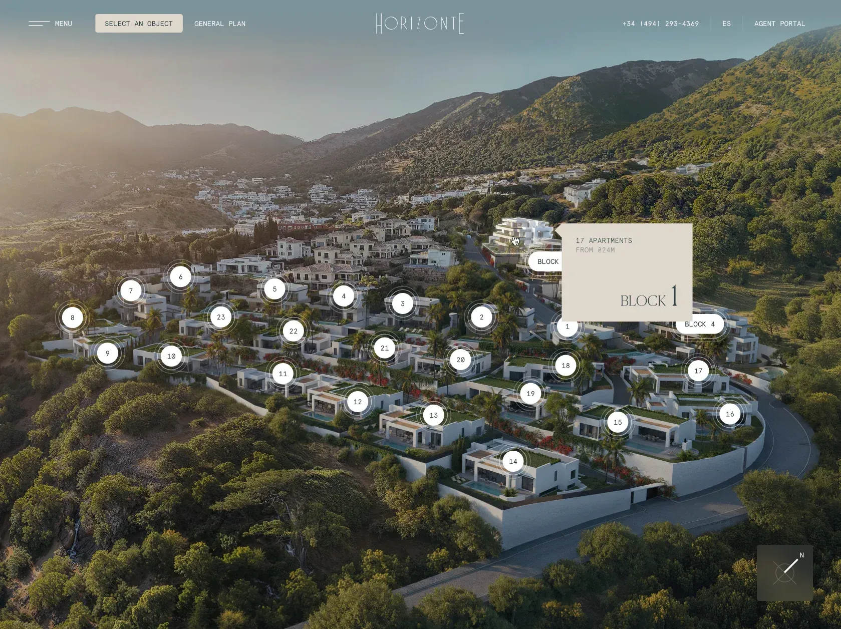 Horizonte Village project visualization