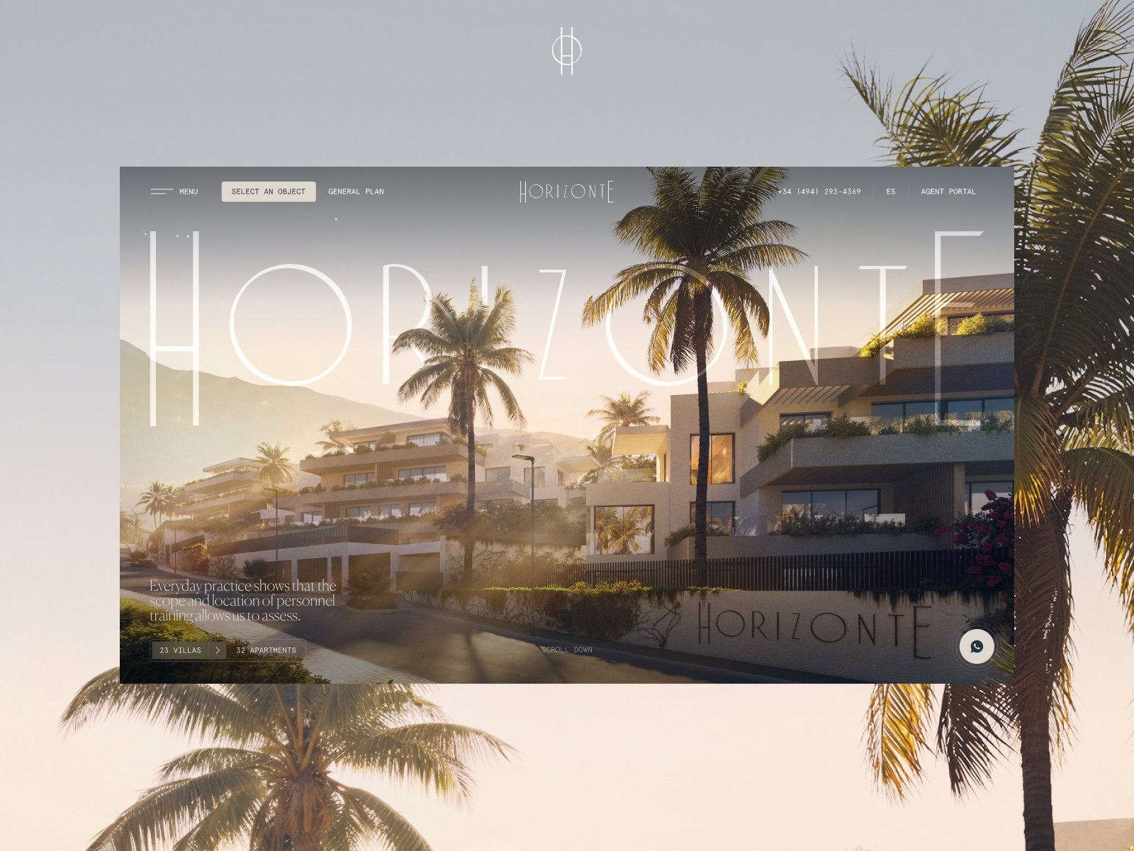 Horizonte Village project visualization