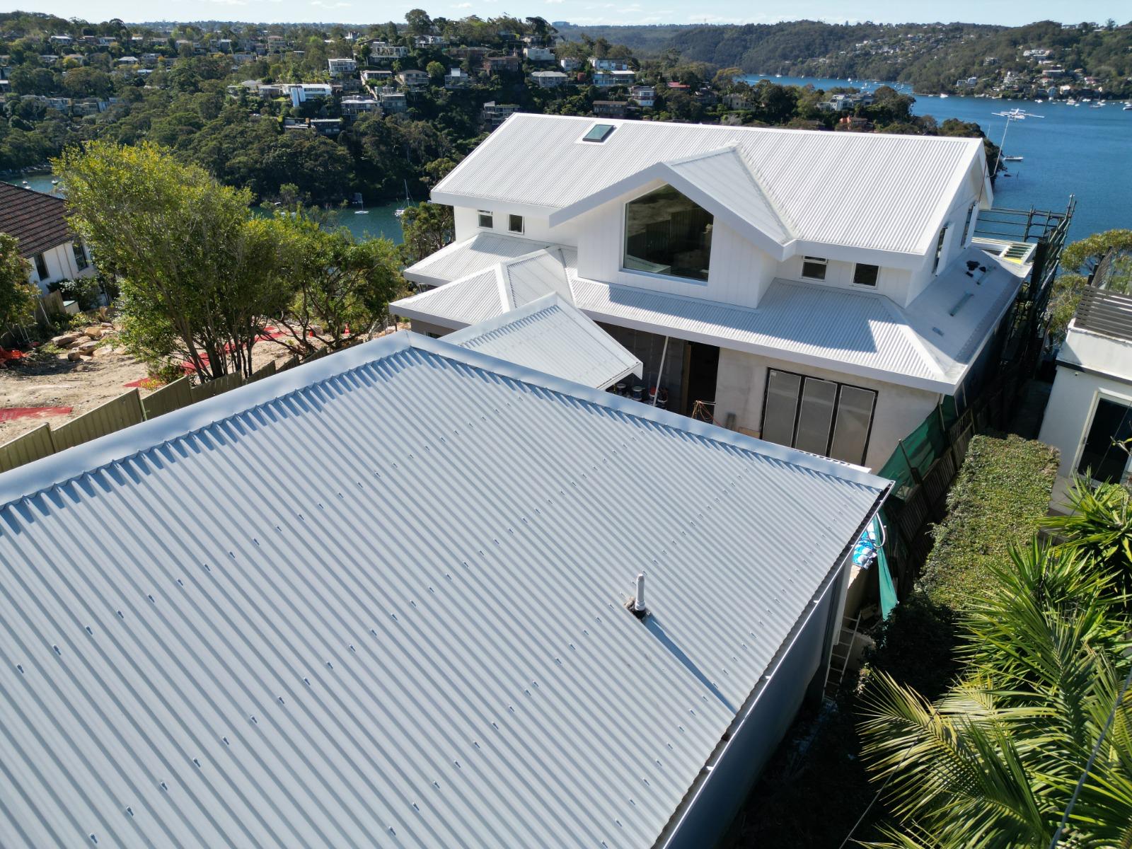 Metal roofing installation by ZeroMax Roofing Sydney