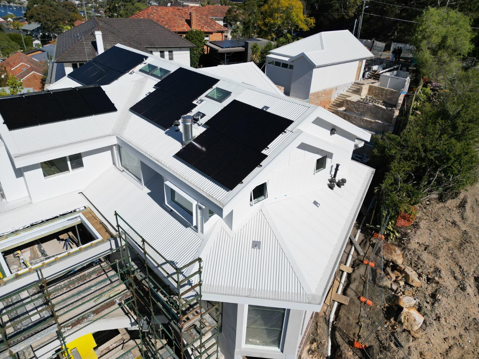 Completed roofing project by ZeroMax Roofing