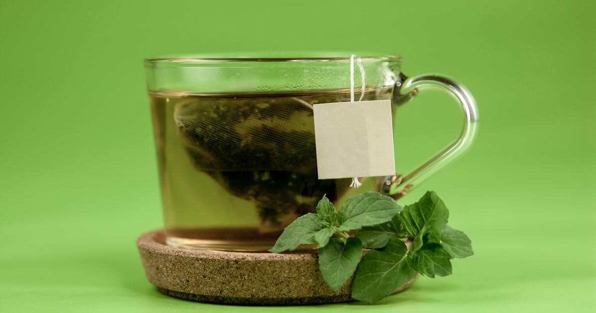 Cup of herbal tea