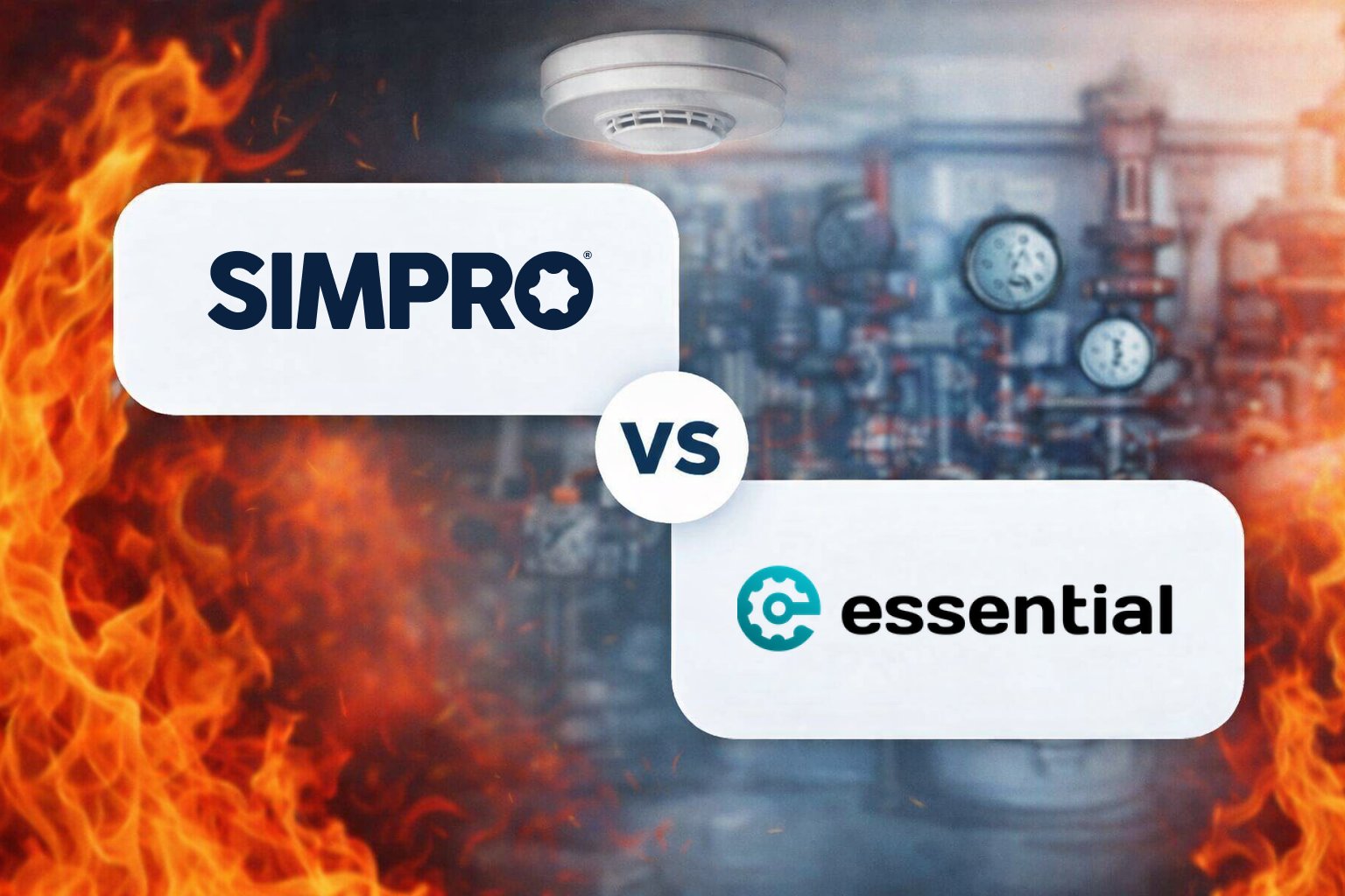 Simpro vs Essential fire protection software comparison