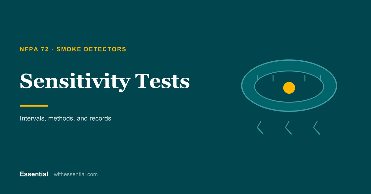 Sensitivity Tests: Intervals, methods, and records