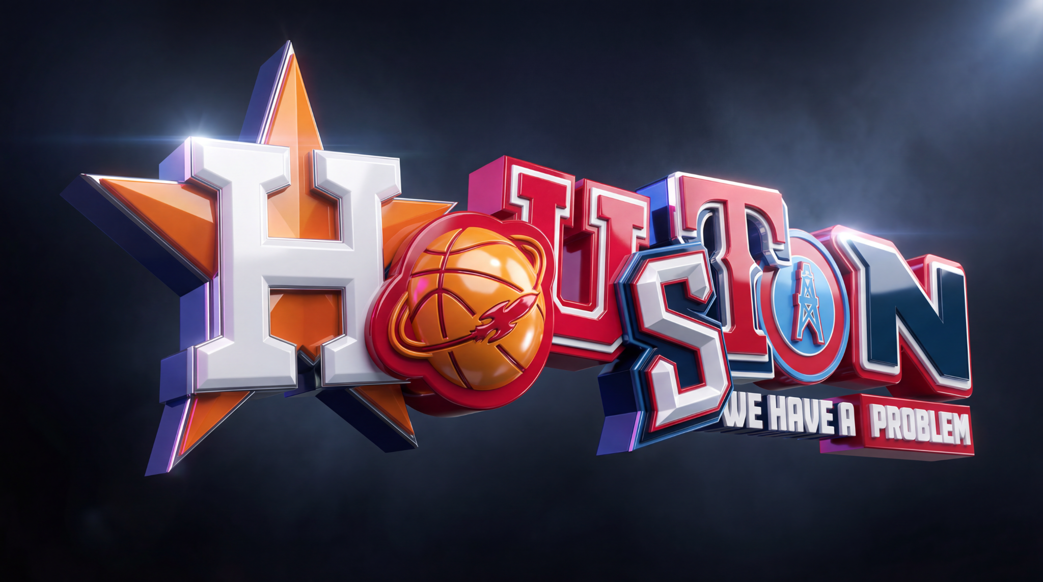 Houston logo and branding design
