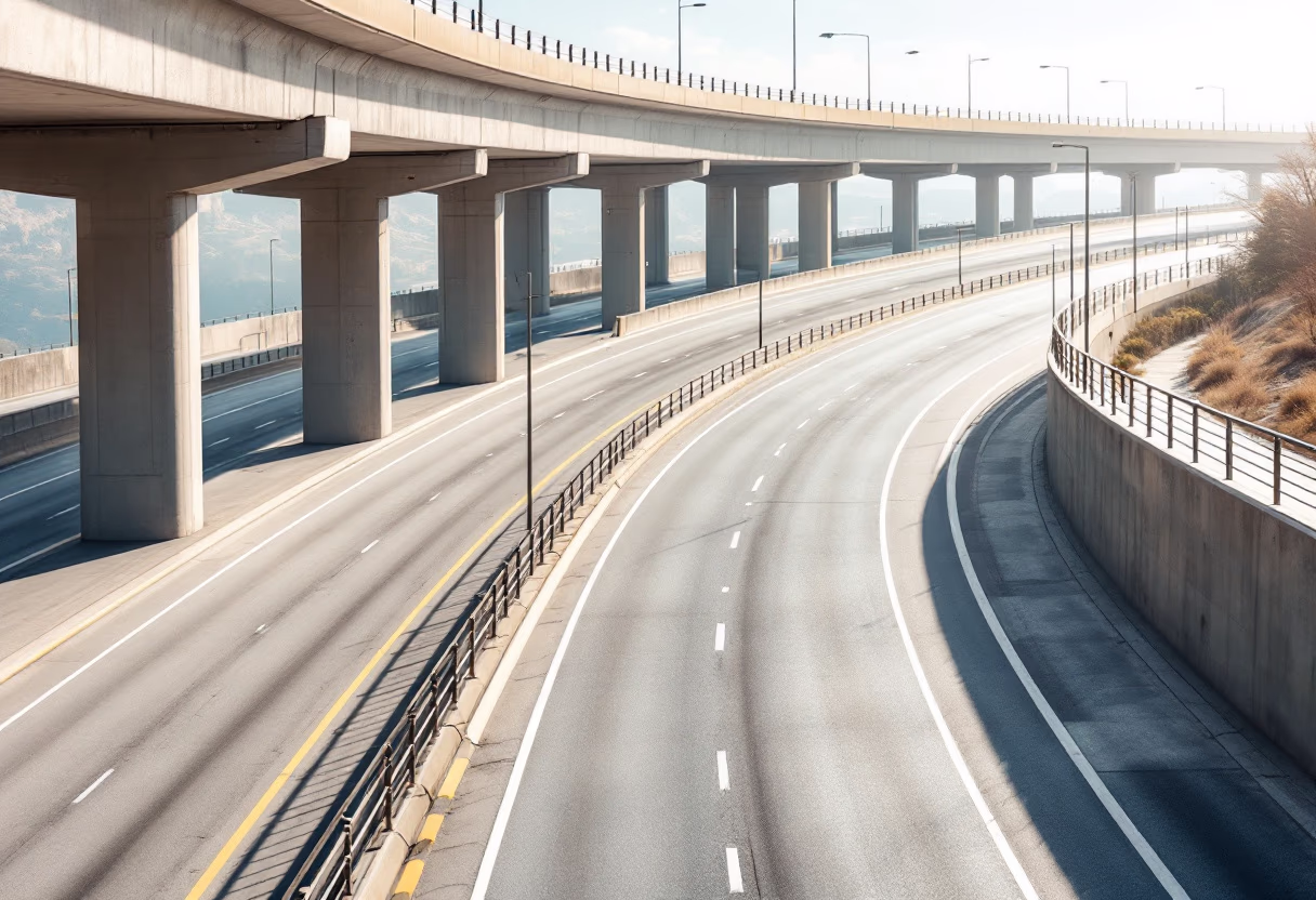 <subject>[background image] image of a highway (for a mobility and transportation)</subject>