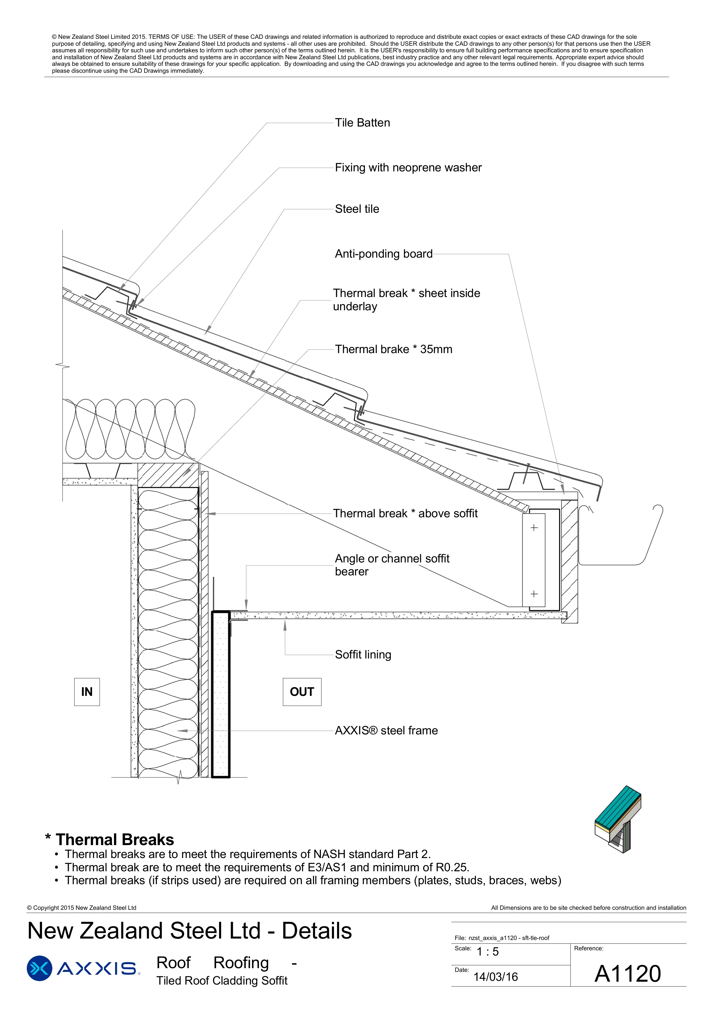 Tiled Roof Cladding Soffit