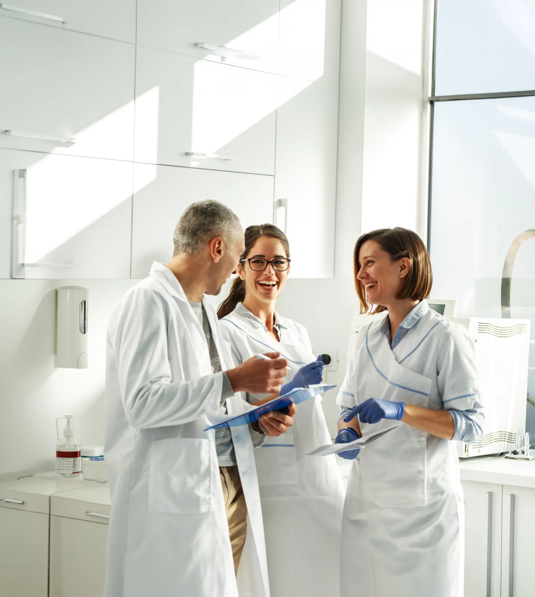 Patient smiling after treatment at Canarsie Dental Specialist