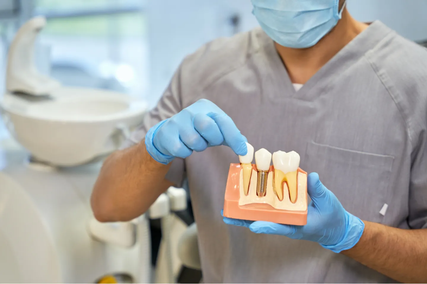 Patient dental consultation at Canarsie Dental Specialist