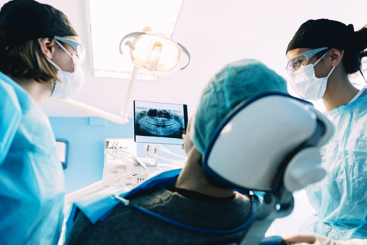 Patient dental consultation at Canarsie Dental Specialist