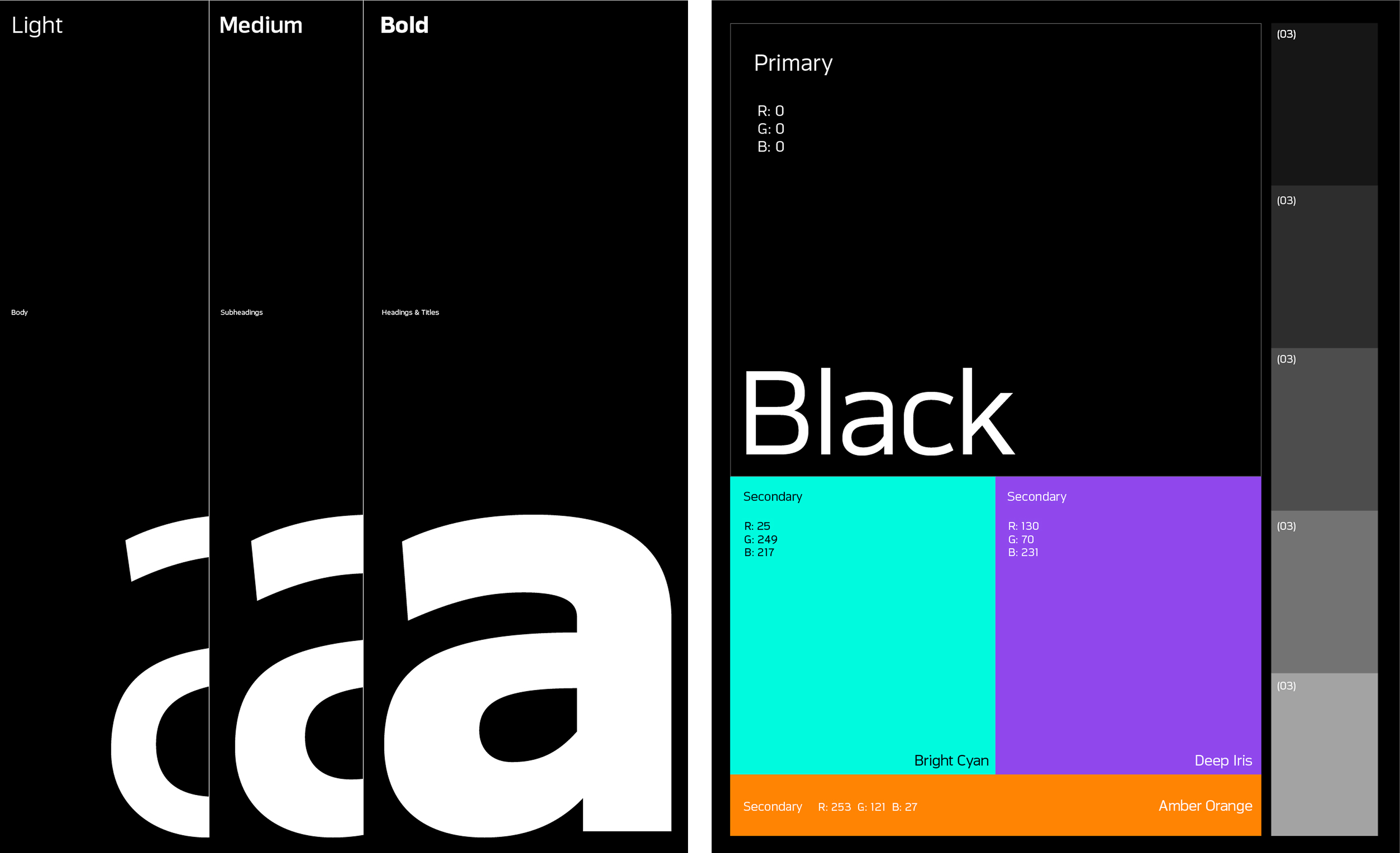 vista cinemas typography