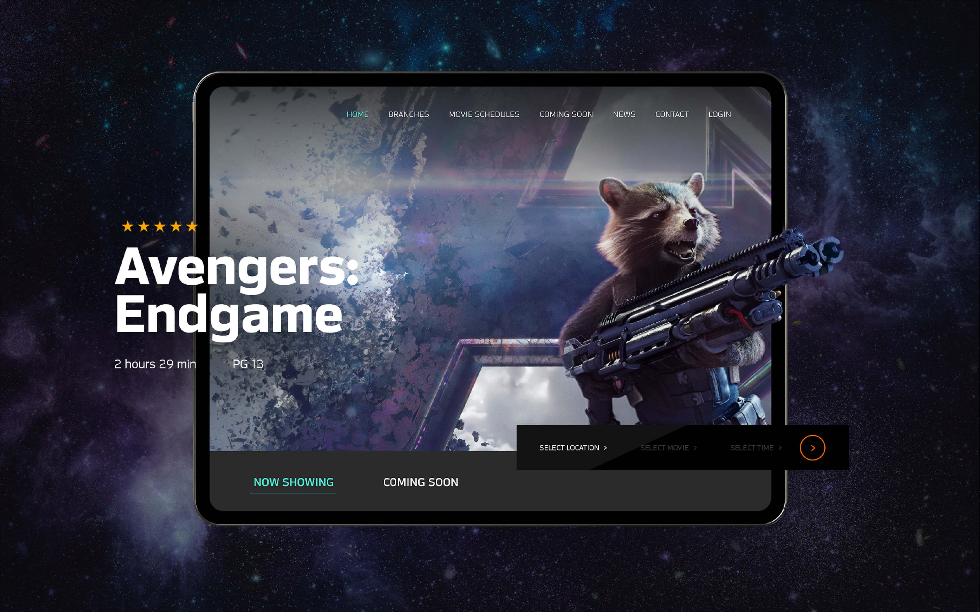 vista cinemas website