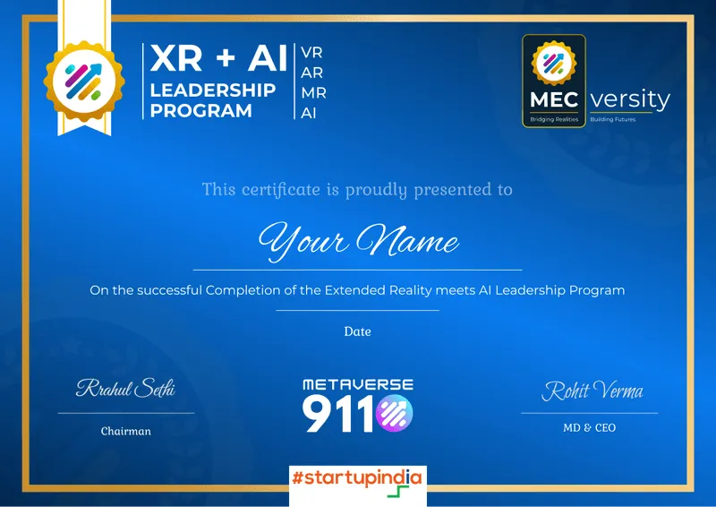 Virtual Reality Program