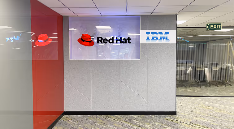 Holographic Display Installed at IBM Office