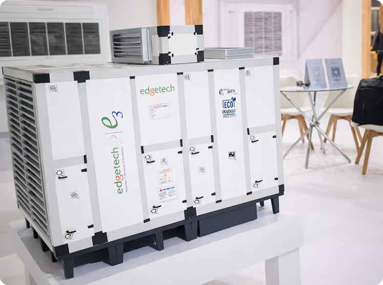 3D Machine Model of HVAC chiller unit