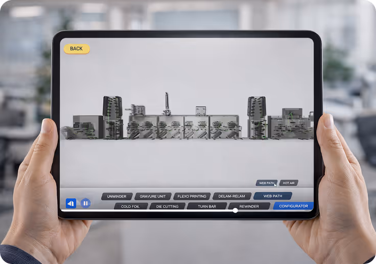 3D Machine Model of HVAC chiller unit