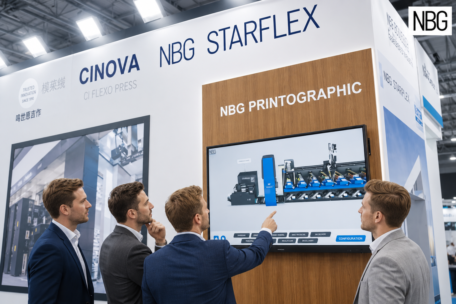 Trade show booth engagement with NBG 3D configurator
