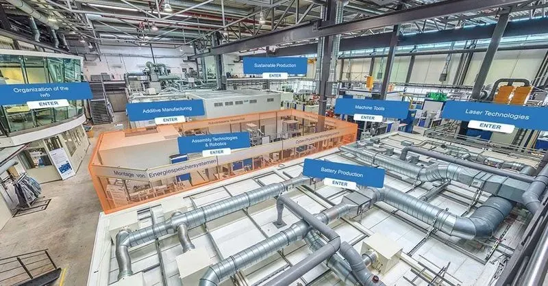 TUM virtual walkthrough