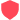 Small red spark or star icon with sparkling effects on a transparent background.