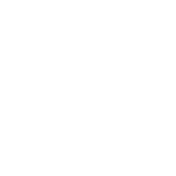 White phone handset with sound waves indicating a phone call.