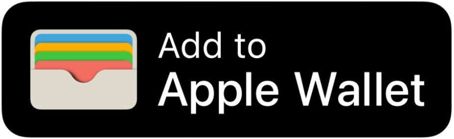 Button with Apple Wallet icon and text saying Add to Apple Wallet.