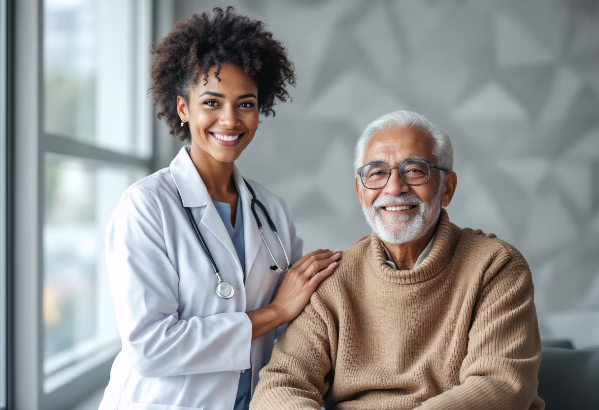image of a doctor with a patient