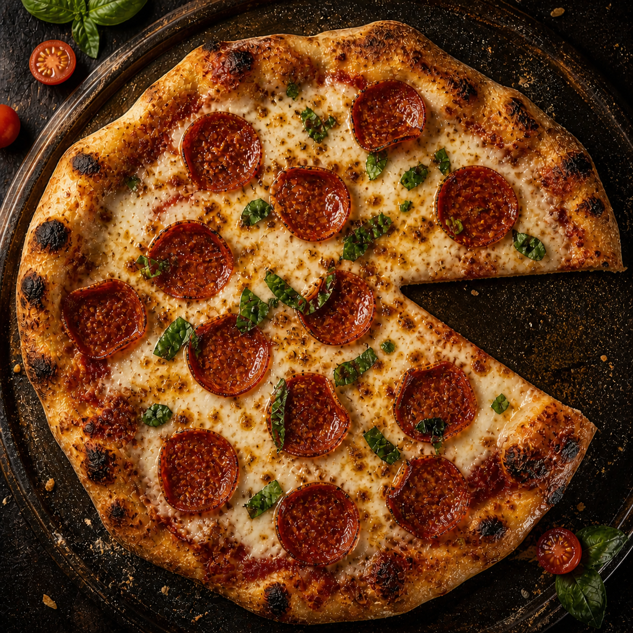 Social media ad visual